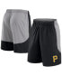 Men's Black/Gray Pittsburgh Pirates Go Hard Shorts