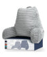 Cut Plush Striped Reading Pillow with Arms, Medium