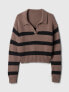 Shrunken Polo Sweater