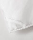 Medium Warmth No Noise White Goose Down Feather Fiber Comforter, Full/Queen