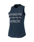 Женская пижама Concepts Sport Womens Red, Navy New England Patriots Muscle Tank Top and Pants Sleep Set