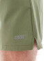 ASOS 4505 5 inch performance swim shorts in khaki