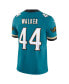 Nike Men's Travon Walker Teal Jacksonville Jaguars Prowler Throwback Vapor F.U.S.E. Limited Jersey