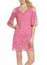 Kobi Halperin Edna Cold Shoulder Lace Dress Sz. 6 (Pink) 152144