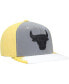 Men's Gray, Yellow Chicago Bulls Day 5 Snapback Hat