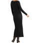 Boden Fitted Ribbed Knitted Maxi Dress Women's