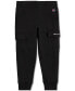 Little Boys 2-Pc. Fleece Logo Sweatshirt & Cargo Joggers Set