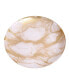 Set of 4 Marble 6.5" Salad Plates