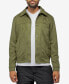 Men's Faux Suede Button Down Jacket