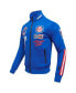 Men's Royal Chicago Cubs Fast Lane Full-Zip Track Jacket