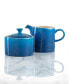 Enameled Signature Stoneware Cream and Sugar Set