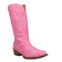 Roper Riley Embroidered Snip Toe Cowboy Womens Pink Casual Boots 09-021-1566-24