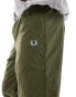 Fred Perry co-ord shell pants in khaki green