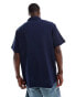 Brave Soul short sleeve shirt in navy