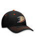 Men's Black Anaheim Ducks Authentic Pro Rink Flex Hat