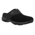 Easy Spirit Edline Slip On Mules Womens Black Flats Casual E-EDLINE-001