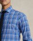 Men's Poplin Plaid Shirt