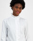 Women's Ruffled Cotton Blouse