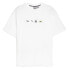 Puma Bmw Mms Calder Crew Neck Short Sleeve T-Shirt Mens White Casual Tops 624658