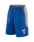 Men's Royal/Gray Texas Rangers Go Hard Shorts