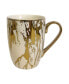 Matrix 6-Pc. Gold-Silver Tone Mugs