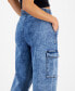 Juniors' High-Rise Drawstring-Waist Cargo Pants