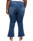 Plus Size 32" Better Butter Super High Rise Flare Jean