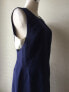 Lauren Ralph Lauren Women's 5137 Scoop Neck Sleeveless Crepe Dress Navy 8