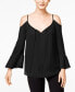 Топ INC Bell Cold Shoulder Black 6