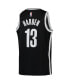 Big Boys James Harden Black Brooklyn Nets 2021/22 Diamond Swingman Jersey - Icon Edition