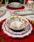 Christmas Gatherings Salad Plates, Set of 4