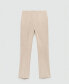 Women's Linen Flare Trousers