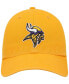 Men's Gold Minnesota Vikings Clean Up Alternate Adjustable Hat