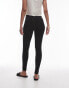 Topshop Tall high waisted legging in black