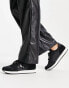 Calvin Klein Jeans runner sock lace up trainers in black