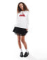 Daisy Street oversized long sleeve t-shirt with Hello Kitty bow graphic