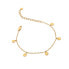 Charming gilded bracelet with Jac Jossa Soul DL639 diamond