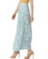 Women's Print Box Pleat Maxi Skirt