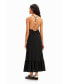 Women's Beaded strappy midi dress