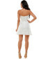 Women's Bandage Strapless A-line Dress