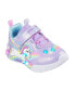 Toddler Girls S-Lights: Unicorn Chaser Light-Up Fastening Strap Casual Sneakers from Finish Line