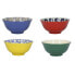 KITCHENCRAFT World of Flavours Designs Set 4 Bowls