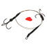 FOX RAGE Predator Twin Treble leader 50 cm