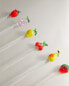 Pack of glass fruit dessert spoons (pack of 6)