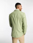 Gianni Feraud skinny fit sage notch lapel suit jacket