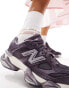 New Balance 9060 overdye trainers in purple- exclusive to ASOS