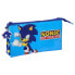 SAFTA Sonic ´´Speed´´ Triple Pencil Case