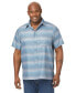 Big & Tall Short Sleeve Performance Button Down Shirt