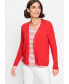 Women's Long Sleeve Open Front Fine Gauge Cardigan