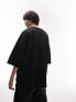 Футболка man SuperOversize в Schwarz